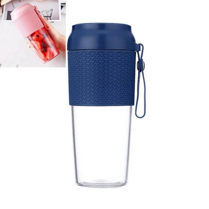 Portable Juicer Mini Electric Blender Pink For Smoothies On The Go - compact cordless 300mL pink travel blender for smoothies