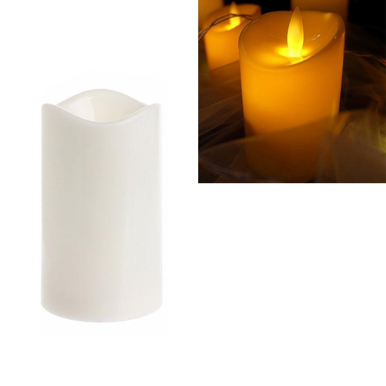 Flameless Cylindrical LED Candle for Weddings and Events