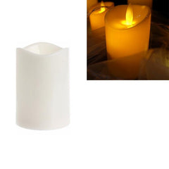 Flameless Cylindrical LED Candle for Weddings and Events