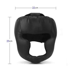 Casco de boxeo ajustable WANSDA WSD001 para adultos: equipo de protección de cobertura total para entrenamiento de artes marciales