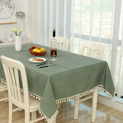 Linen Tablecloth 140x180cm For Weddings And Dinners