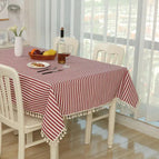 140x180cm / Rose Red Stripe