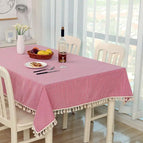 140x180cm / Pink Stripe