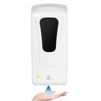 Essential Automatic Soap Dispenser for Daily Home Hygiene - white touch-free dispenser with motion sensor dispensing soap into hand