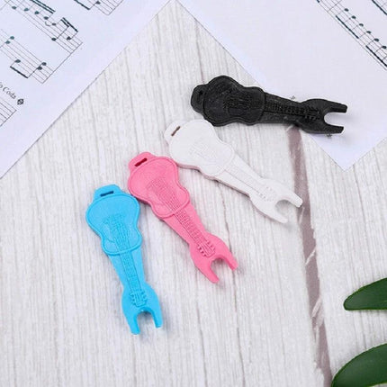 Guitar String Tool for Easy Home Practice Changes - colorful guitar string change tool set (blue pink white black)
