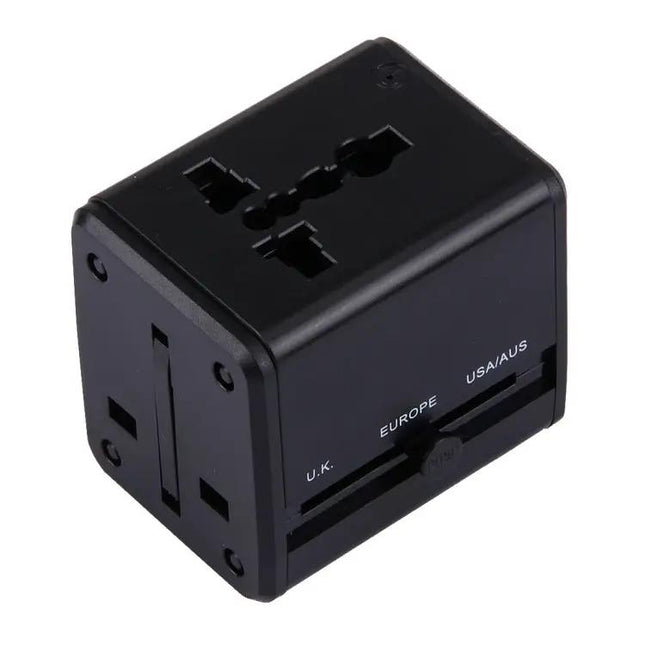 Universal Travel Adapter for Worldwide Use with Dual USB Ports | Syndmart