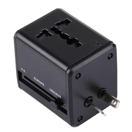 Universal Travel Adapter for Worldwide Use with Dual USB Ports