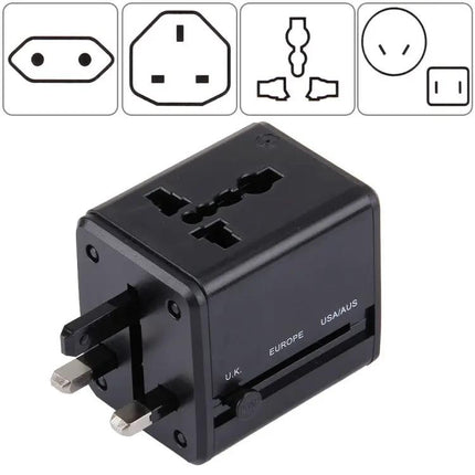 Universal Travel Adapter for Worldwide Use with Dual USB Ports | Syndmart