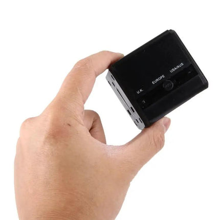 Universal Travel Adapter for Worldwide Use with Dual USB Ports