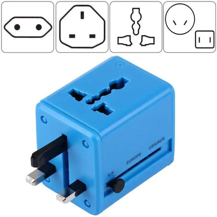 Universal Travel Adapter for Worldwide Use with Dual USB Ports | Syndmart