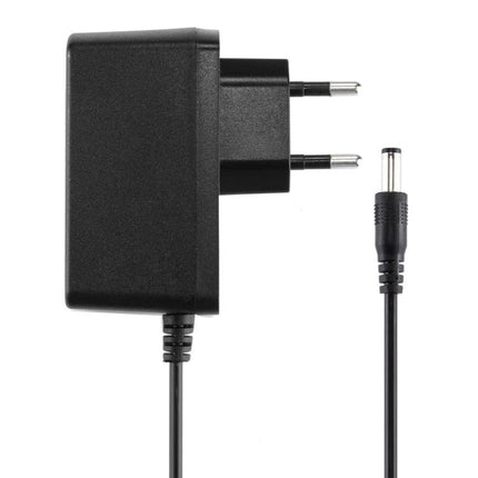 5V 2A Power Adapter with EU Plug for TV Boxes and Devices - black EU plug replacement adapter for TV boxes like PC6764, EAT0053