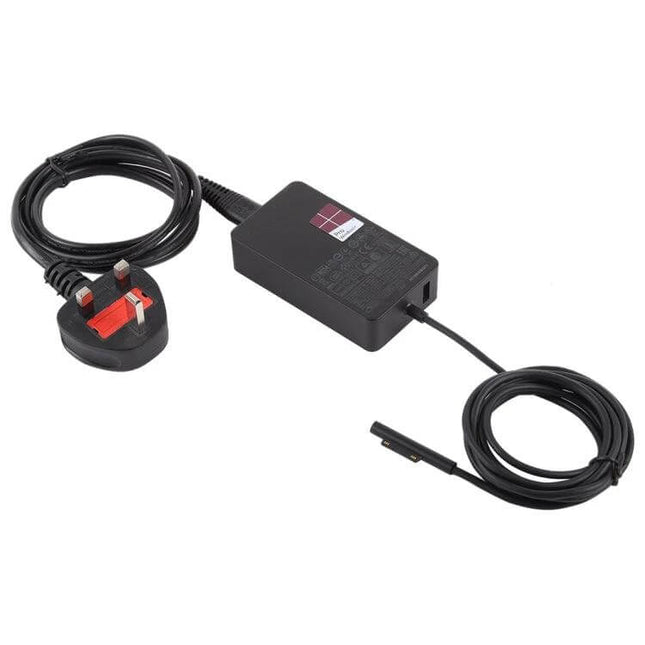AC Adapter for Microsoft Surface Pro 5 Charging, 44W UK Plug - replacement charger for Surface Pro 5 (1796/1769) with UK three-pin plug