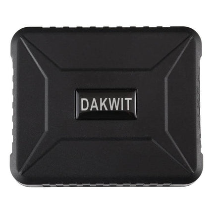 Compact GPS Tracker for Cars and Trucks with Easy Monitoring black compact Dakwit device for vehicle tracking