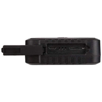 Compact GPS Tracker for Cars and Trucks with Easy Monitoring - compact black tracker showing micro USB and SIM/memory slot for vehicle tracking