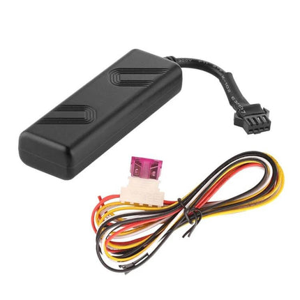 TK205 GPS Tracker for Real-Time Vehicle Monitoring black GPS tracker unit with wiring harness for vehicle installation
