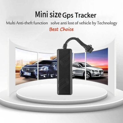 TK205 GPS Tracker for Real-Time Vehicle Monitoring compact black mini GPS tracker device for vehicle security and fleet management