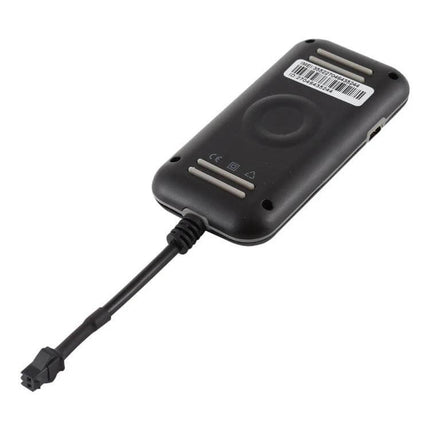 GPS Real-Time Vehicle Tracking Device for Cars and Trucks compact black tracker unit with cable for car and truck fleet monitoring