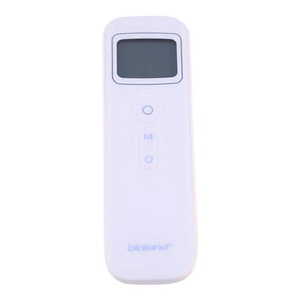 Non Contact Ear And Forehead Infrared Thermometer For Family Use - compact white non-contact digital forehead and ear thermometer with LCD display