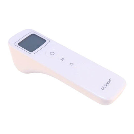 Non Contact Ear And Forehead Infrared Thermometer For Family Use - white handheld non-contact forehead and ear thermometer, compact portable design