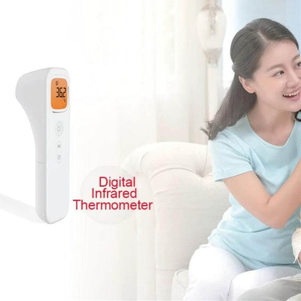 Non Contact Ear And Forehead Infrared Thermometer For Family Use - compact non-contact infrared digital thermometer showing 36.2°C display