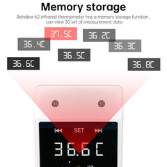 K2 Infrared Non-contact Forehead Thermometer for Rapid Body Temperature Screening