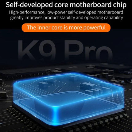 K9 Pro Essentials for Daily Home Health and Hygiene image of glowing motherboard chip representing high-performance core