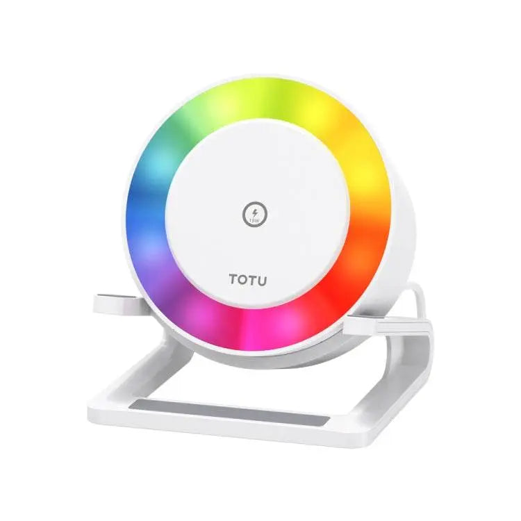 TOTU M6064Q 4 in 1 Wireless Charging Bluetooth Speaker