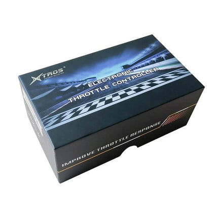 TROS Electronic Throttle Controller For Mitsubishi Vehicles - boxed unit showing packaging and branding