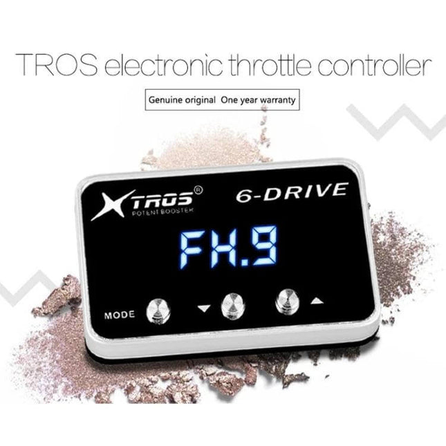 TROS Electronic Throttle Controller For Nissan March Voxy 6 Modes digital 6-drive throttle controller display FH mode adjustable