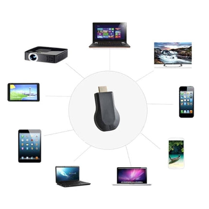 M9 Plus Wireless Dongle for Streaming Videos to TV connecting smartphones, tablets, laptops, projector and HDTV for family movie nights and presentations