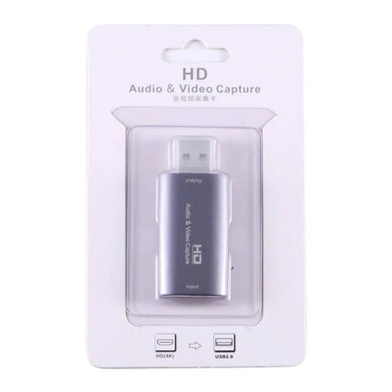 Z26 HDMI Video Capture Device for Recording and Streaming - compact HDMI-to-USB capture device in retail blister pack for creators, gaming, and streaming