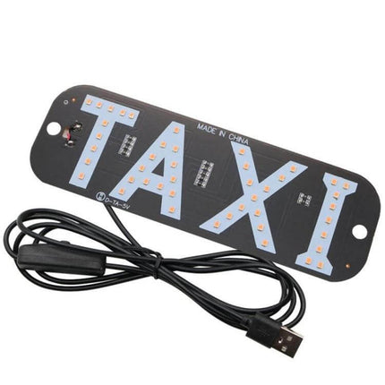 Taxi Indicator Light For Vehicles Roof Lamp With USB Port - compact SMT LED taxi roof lamp with USB cable and on/off switch