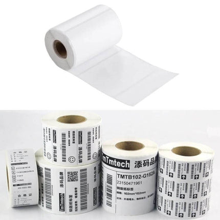 Thermal Label Paper Sticker 57x40mm For Office Labels – roll of white thermal shipping and barcode labels for office, mailroom, inventory