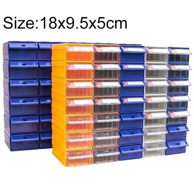 Thickened Combined Plastic Parts Cabinet Drawer Box 18cm x 9.5cm Storage Solution