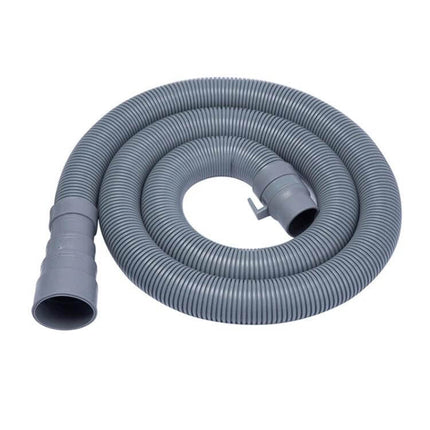 Thickened Washing Machine Drain Pipe 0.5m To 6m For Kitchen Sinks gray flexible TPE hose with 33mm one-piece thickened interface