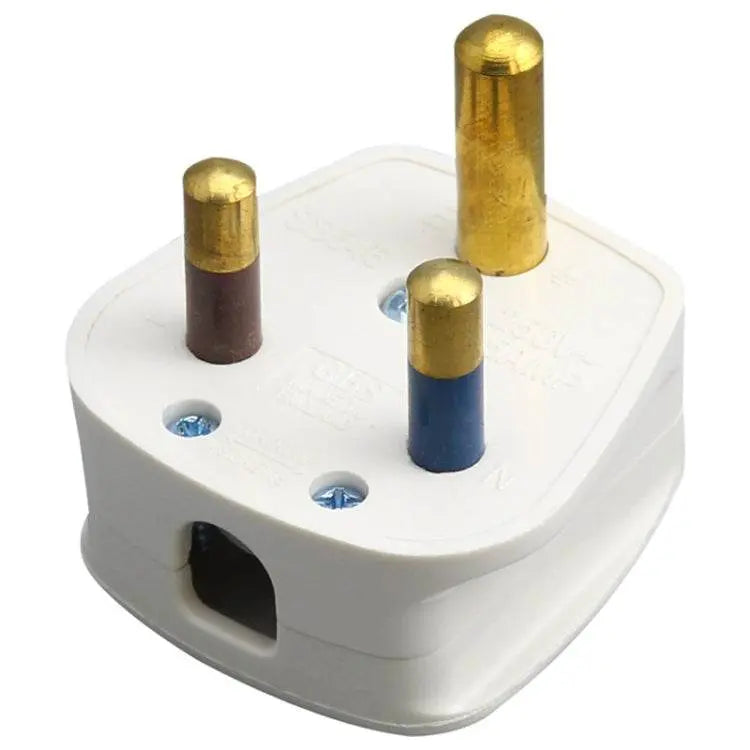 Three Pin Cylinder 15A Power Plug UK Plug 250V Rated Quality