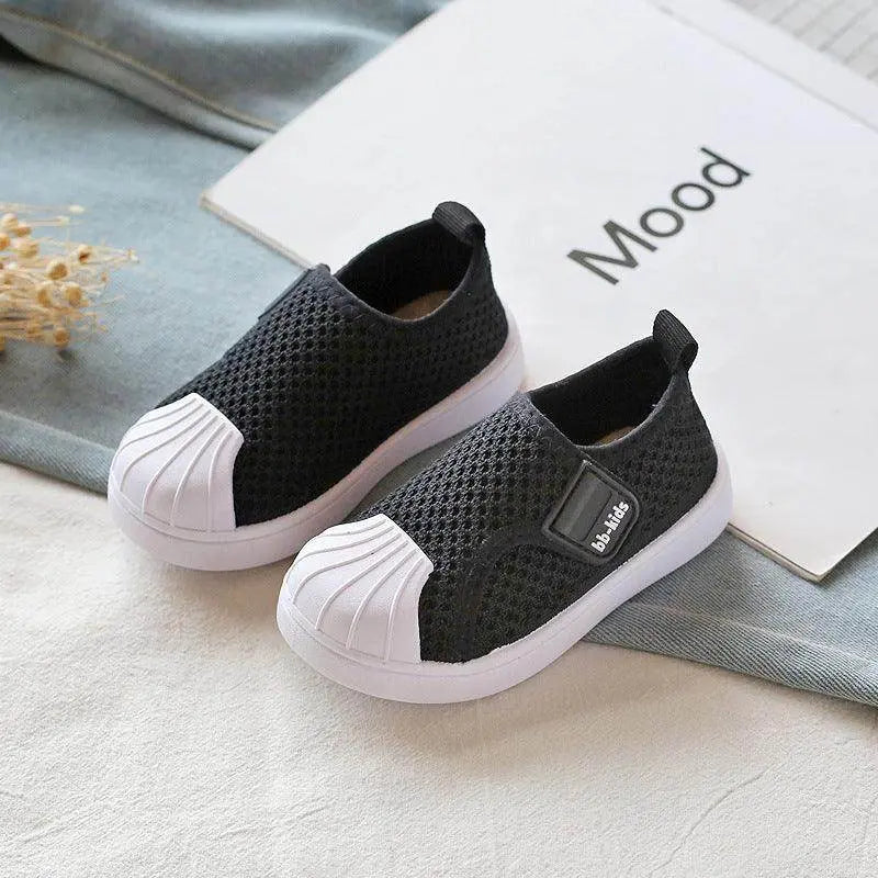 Toddler Non-Slip Soft Sole Sneakers for Spring Season Style 