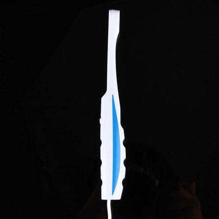 Toothbrush Style USB Micro Check Camera For Home Use With 6 LEDs - white toothbrush-shaped USB micro camera with 6 LEDs for dental and close-up inspections