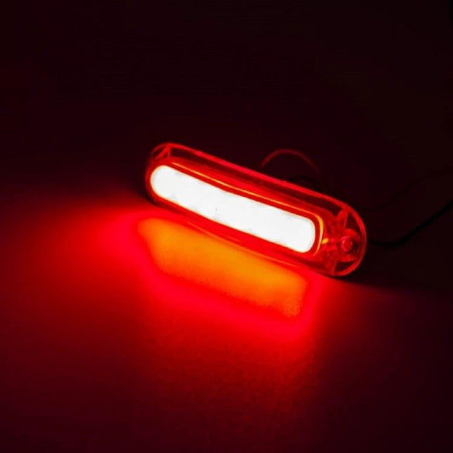 Trailer Side Tail Light 6 LED For Trailers And Trucks LED red rear position light ABS housing, 12x3x2 cm, waterproof replacement