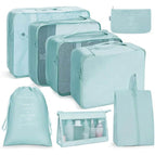 8 In 1 Cosmetic Bag / Lake Blue