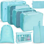 8 In 1 Cosmetic Bag / Bright Blue