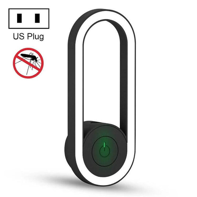 TS-06-13 Ultrasonic Mosquito Repellent Night Light US Plug compact plug-in night light with ultrasonic mosquito deterrent and US plug