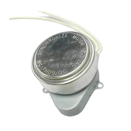 Two-Way Valve Actuator Motor, 5 RPM For Home Appliances - compact bidirectional 5 RPM synchronous motor with dual voltage for HVAC, appliances