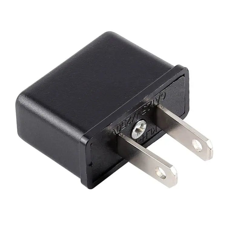 US & EU & AU Plug to US Plug AC Travel Adaptor Socket