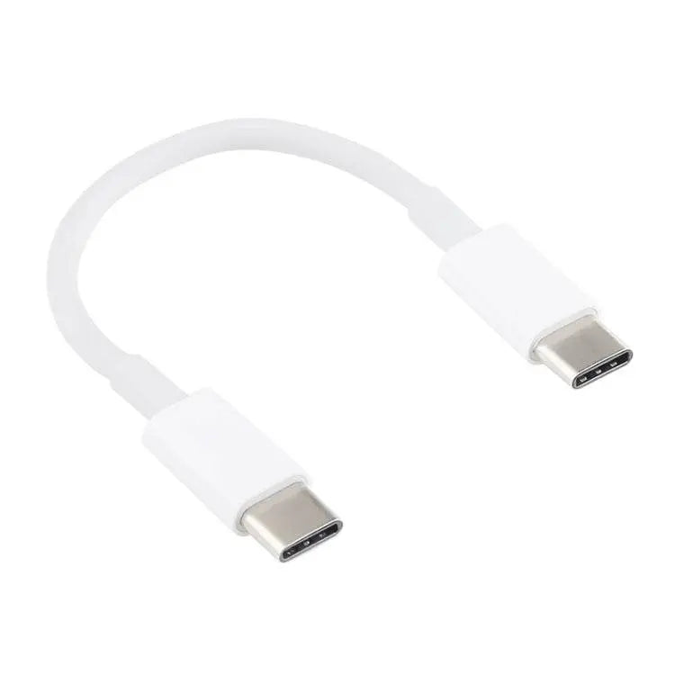 USB-C Type-C to USB-C PD Fast Charging Data Cable 14cm White