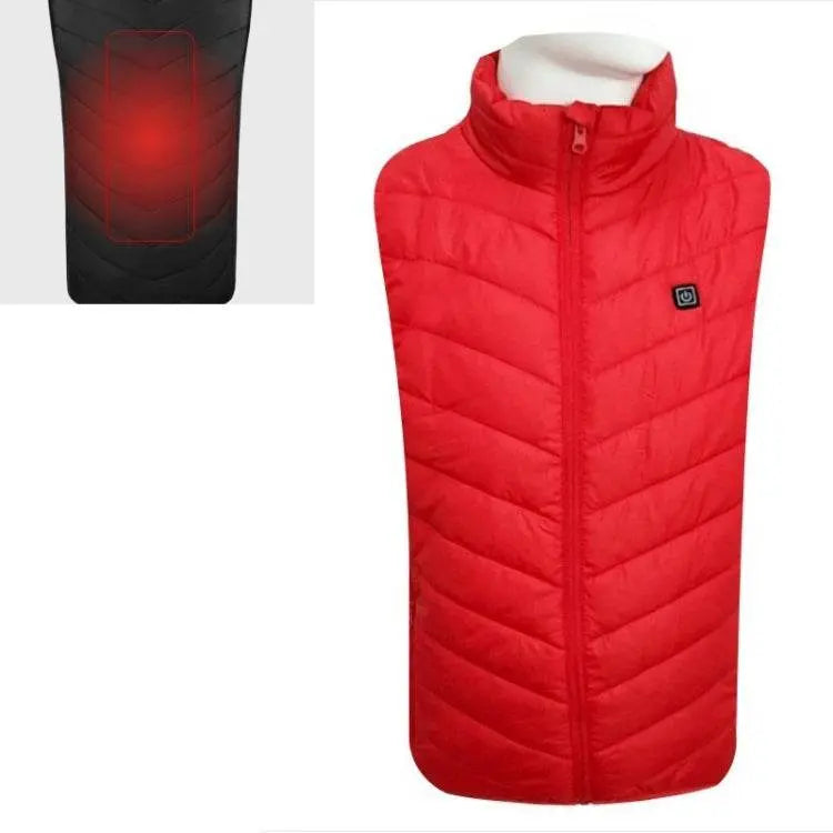 USB Security Smart Constant Temperature Vest for Men Stylish Warmth