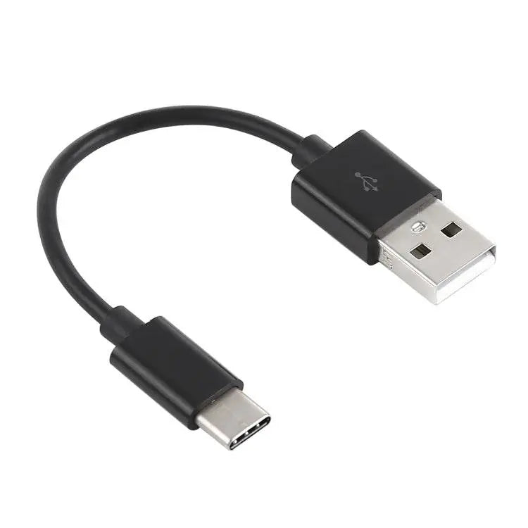 USB to USB-C Type-C Charging & Sync Data Cable 14cm Black White