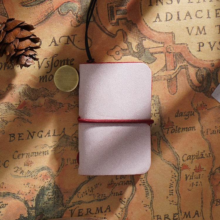 Ultra-Small Mini TN Hand Account Book Leather Notebook 