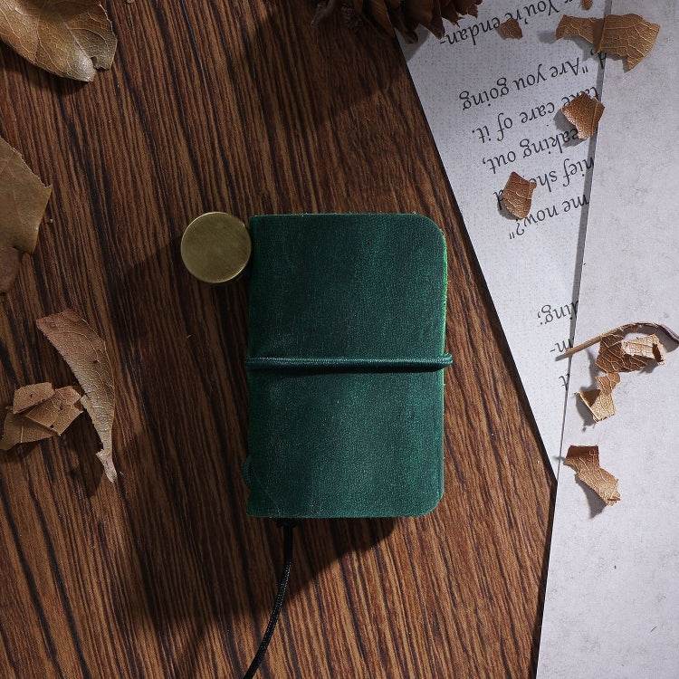 Ultra-Small Mini TN Hand Account Book Leather Notebook 