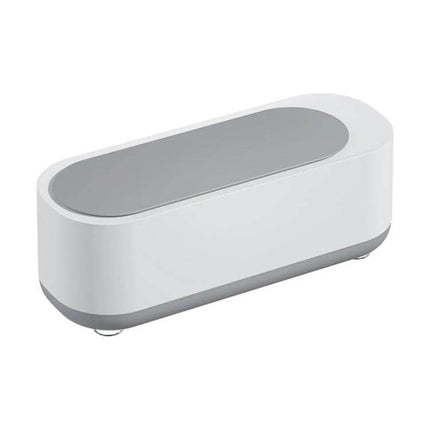 Ultrasonic Cleaner for Jewelry and Glasses, Rechargeable compact white unit for 360-degree cleaning of glasses, jewelry, watches
